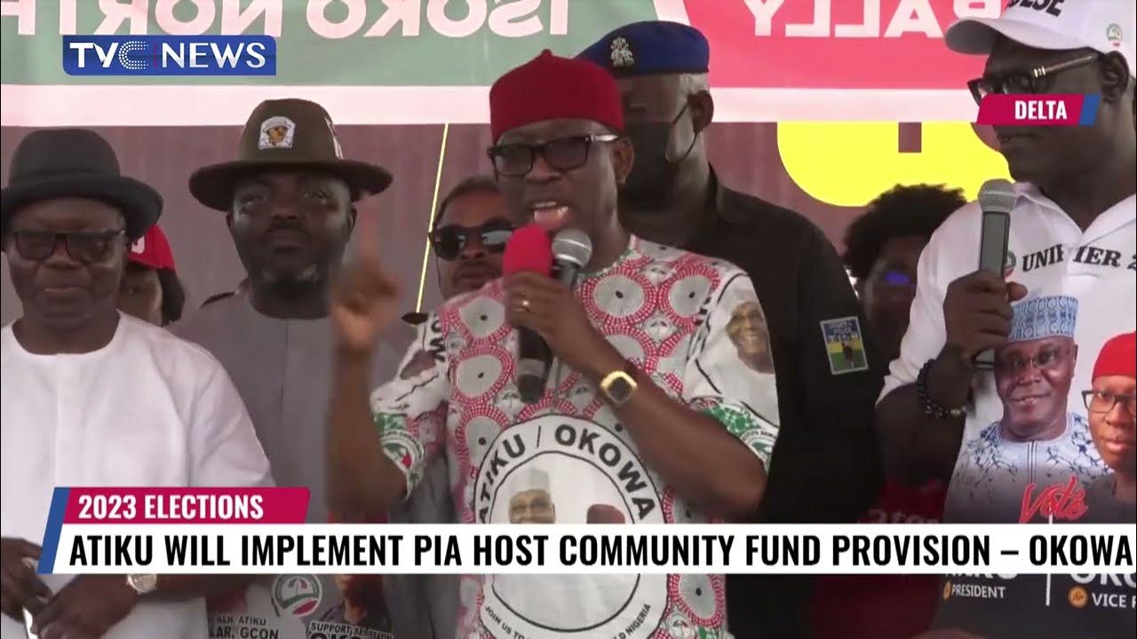 Atiku Abubakar Will Implement PIA Host Community Fund Provision – Okowa