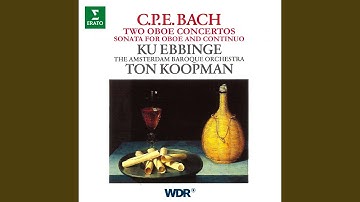 Oboe Concerto in B-Flat Major, Wq. 164: III. Allegro moderato