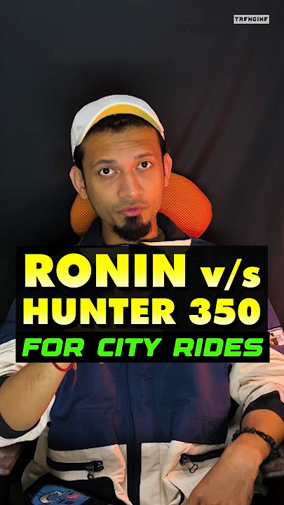 TVS Ronin vs Hunter 350 | Better motorcycle for city ? Trengine #automobile #ronin
