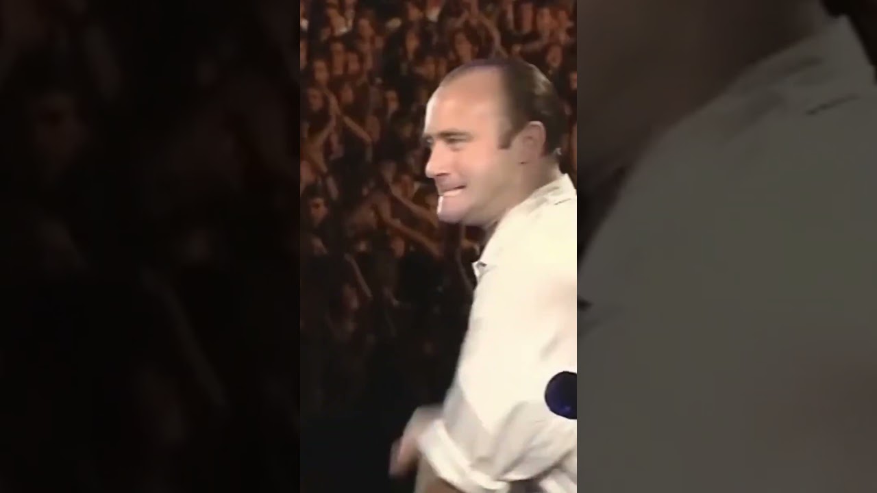 Phil Collins dances to the "Easy Lover" guitar solo on the Seriously Live! Tour #philcollins
