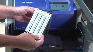 BradyJet J1000 | How to Load the Ink Cartridge and Materials