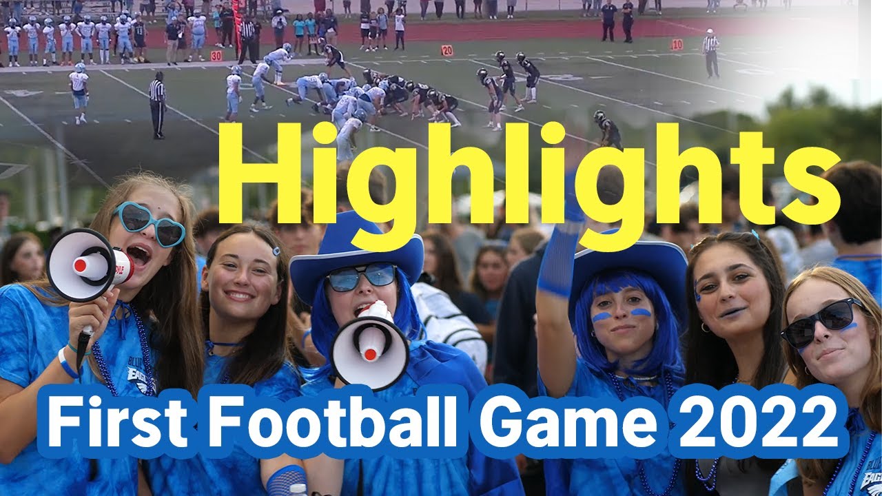 First Football Game 20222023 Highlights YouTube