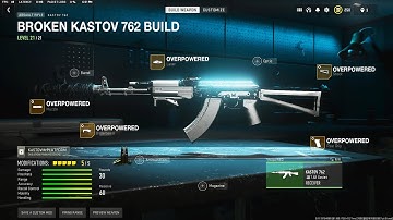 *BROKEN* KASTOV 762 CLASS is OVERPOWERED! (Best KASTOV 762 Class Setup) - Modern Warfare 2