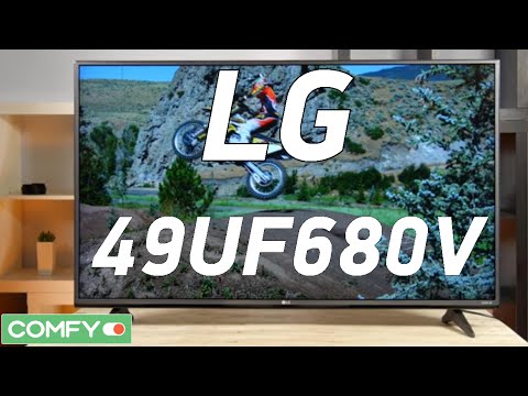 LG 49UF680V - Ultra HD-телевизор с функцией Smart TV - Видеодемонстрация от Comfy.ua