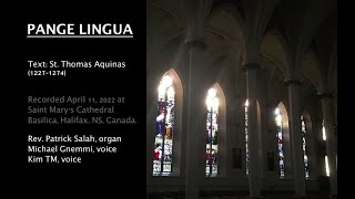 Download Lagu Pange Lingua Gloriosi/ Tantum Ergo Sacramentum (voice and pipe organ with improvisation) MP3
