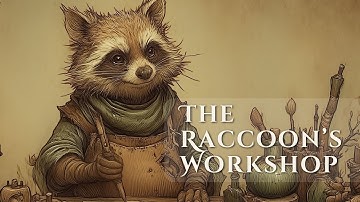 Relaxing Fantasy Ambience – The Raccoon’s Gentle Workshop