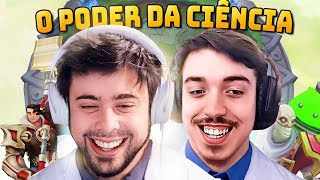 O DUO DA CIÊNCIA, NICKLINK E YODA NA ARENA 2v2v2v2 - LEAGUE OF LEGENDS