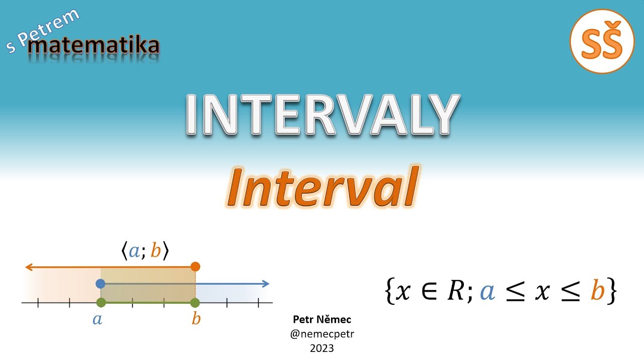 Intervaly - Interval - matematika SŠ - YouTube