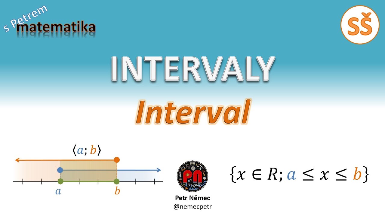 Intervaly - Interval - matematika SŠ - YouTube