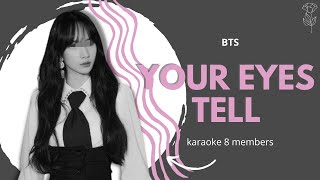 [Karaoke with u] BTS (방탄소년단) ~Your Eyes Tell~ // 8 members - Lyrics Rom/Kor한국어 | i'mJam Resimi