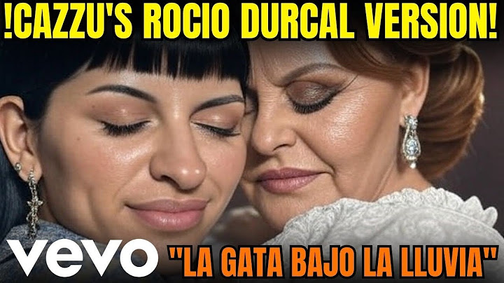 💥ESTRENO MUNDIAL💣LA VERSIÓN MAS INTIMA DE CAZZU EN HONOR A ROCÍO DURCAL Y SU GATA BAJO LA LLUVIA😭🎤