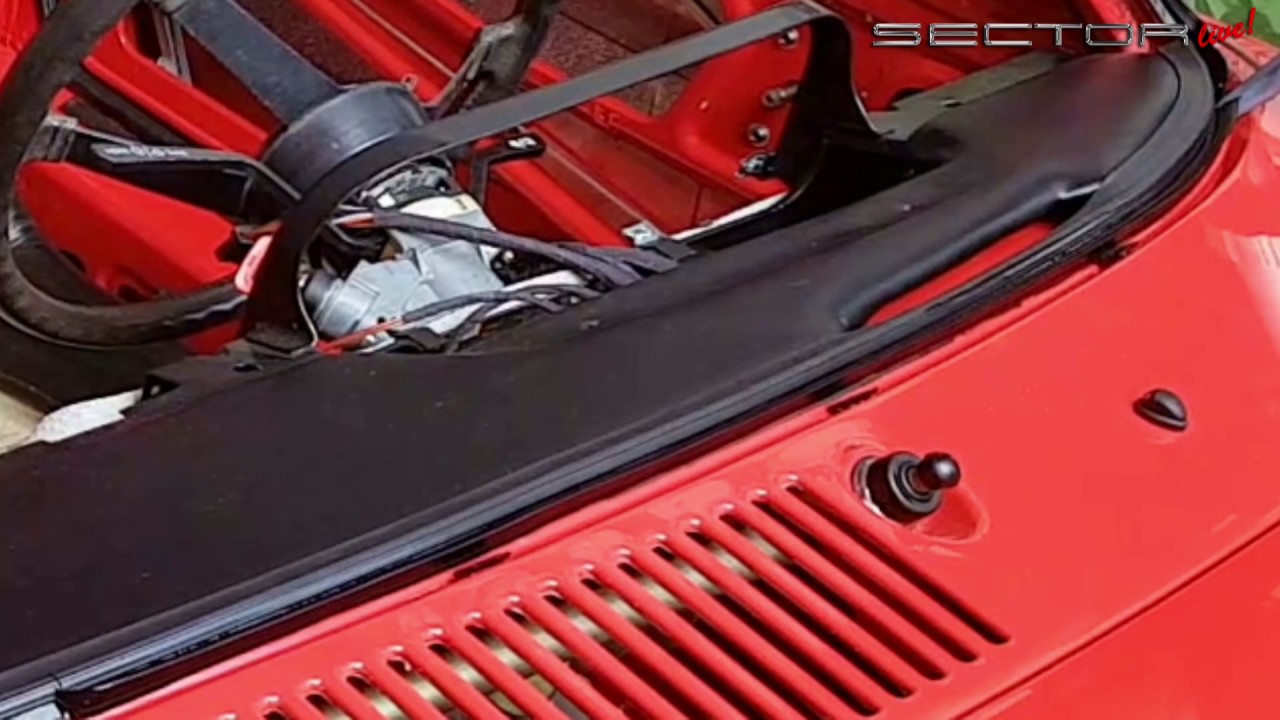 PORSCHE 914 - Windschutzscheibe einkleben - Glow windshield - YouTube