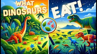 Feast of the Dinosaurs Herbivores vs Carnivores!