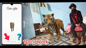 How to view Google Tiger 3D | Google 3D animals not working | view in your space option not show