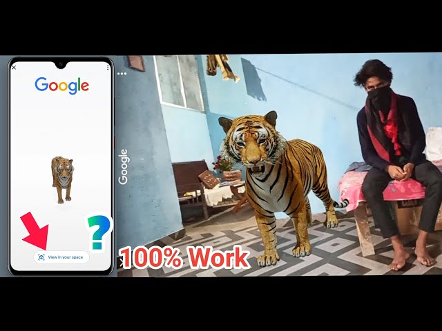 Tigre 3D no Google vira celebridade e todos o querem ver! - Leak