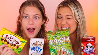 TRYING JAPANESE CANDY! | Sydney Morgan