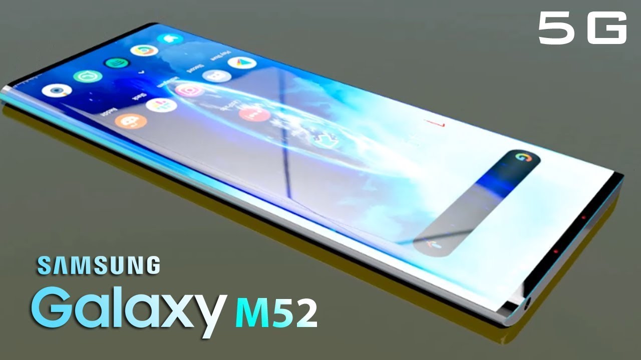 Galaxy M52 5G – Design and Display 
