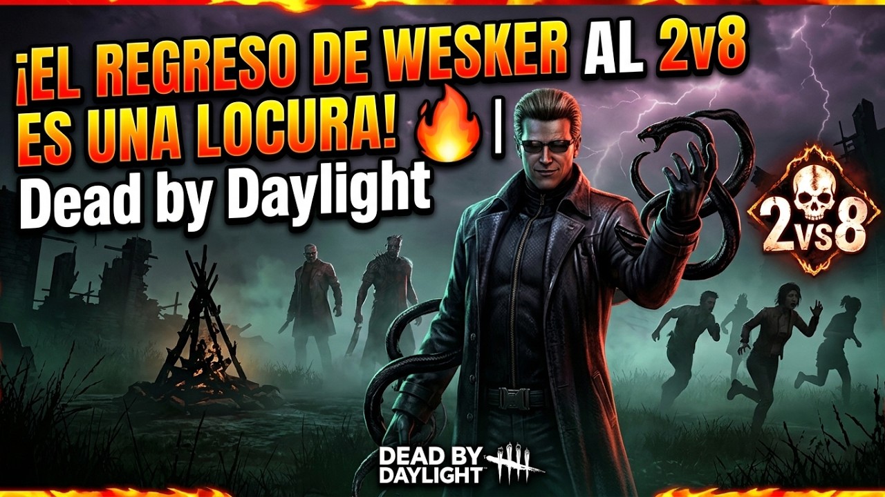 ¡EL REGRESO DE WESKER AL 2v8 ES UNA LOCURA! 🔥 | Dead by Daylight - YouTube