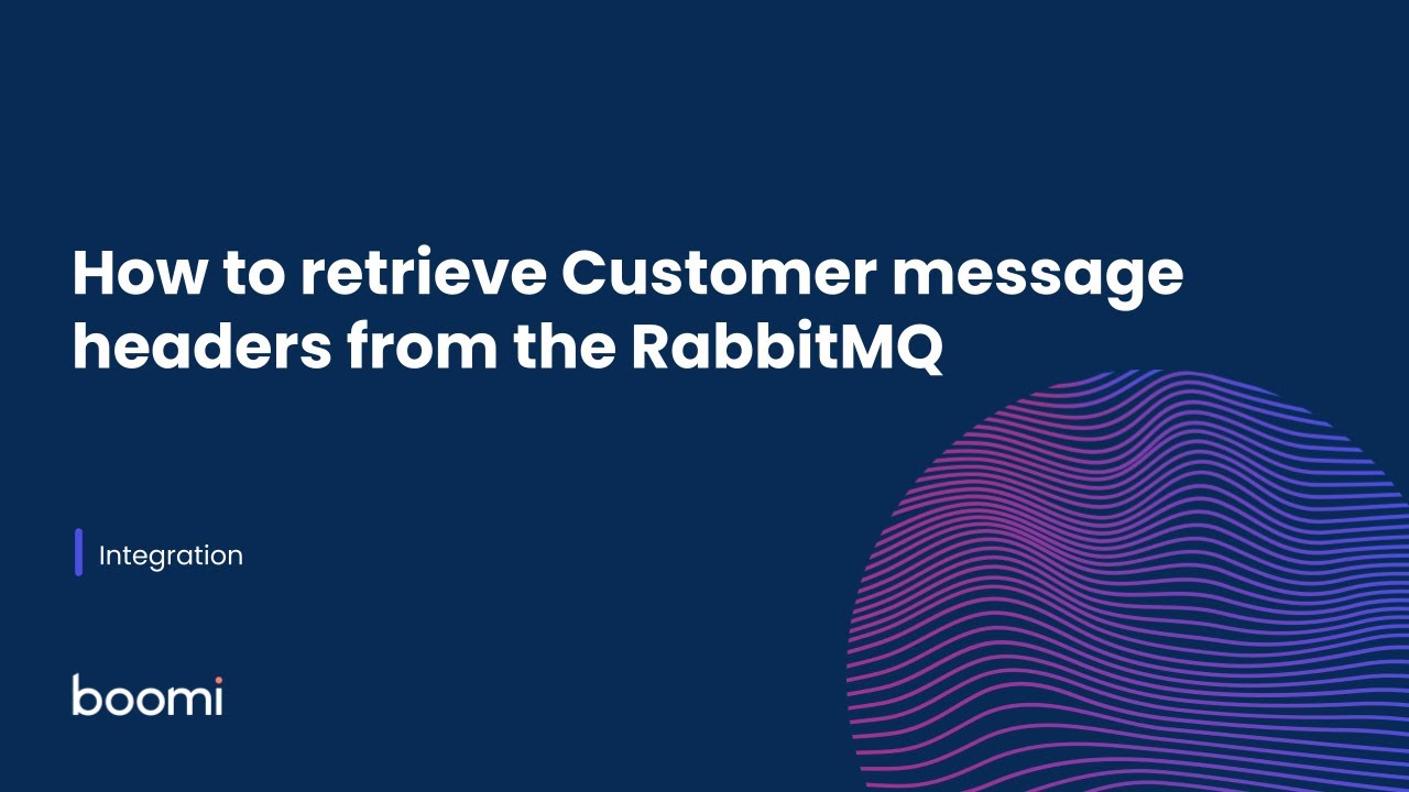 How to retrieve Customer message headers from the RabbitMQ - YouTube