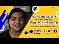 18 Year Old Student Earning Php70,000+ as Facebook Media Buyer | Pinoy Online Job | Work From Home