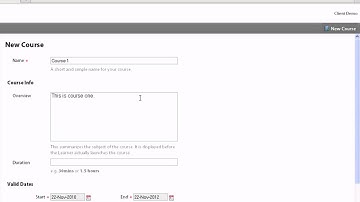 How To Create A Course - Guide To Stratus