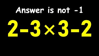 Most People Get This Simple Math Question Wrong!