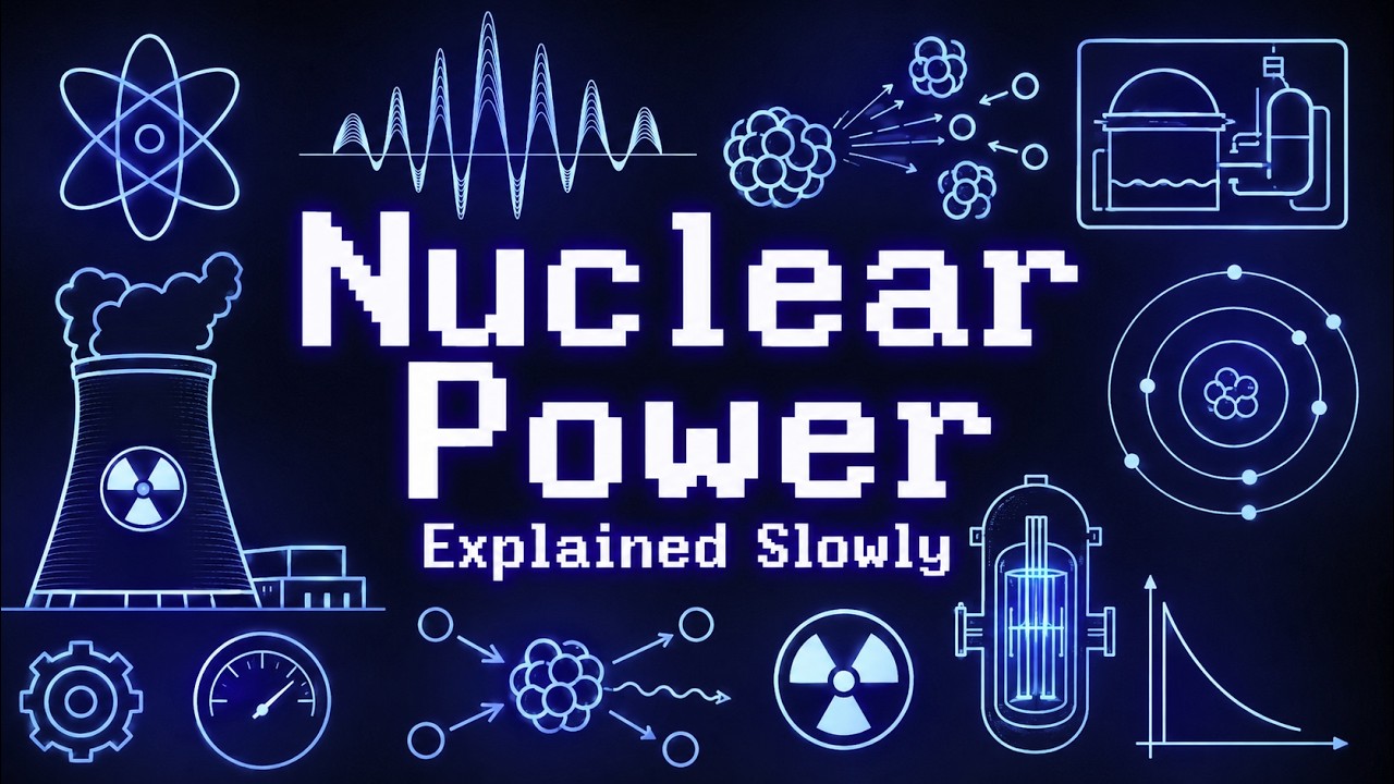 Every Confusing Thing About Nuclear Power Explained Slowly (For Sleep)