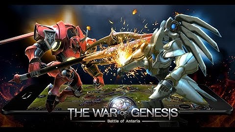 THE WAR OF GENESIS: Battle of Antaria android gameplay