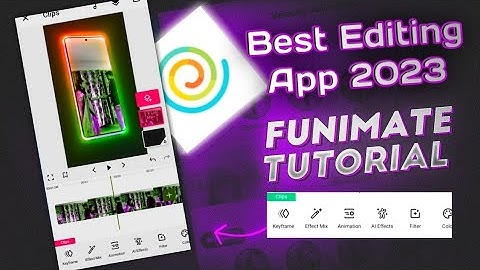 Funimate New Features|How to use Funimate|Best Video Editing App 2023