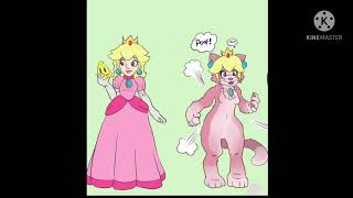 Cat peach tf and anthro