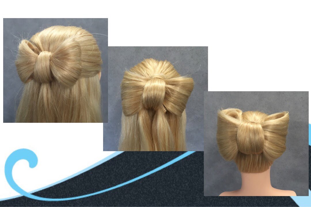 succes hoorbaar Zoeken 3 x een strik in je haar, 3 x hair bow - YouTube