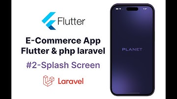Full E-Commerce App Toturial With Flutter & Php Laravel #2-Splash Screen