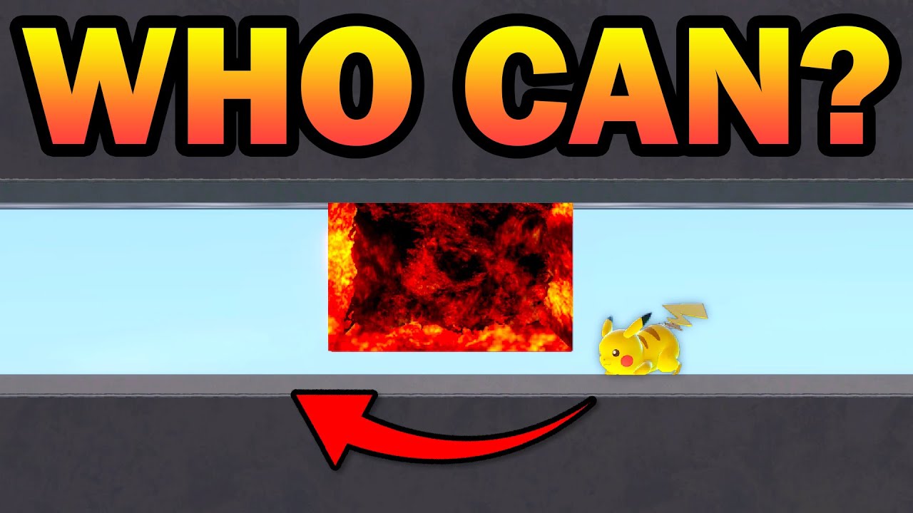 Only TWO CHARACTERS can complete this challenge. Can you guess which ones?