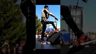 Travis Scott performing Sin City at CSUEB in 2013