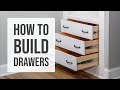 Build drawers the easy way