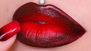 Lipstick Tutorial Compilation 2019💄Amazing Lip Art Designs   Part #9