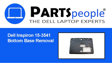 Dell Inspiron 15-3541 (P40F001) Bottom Base How-To Video Tutorial