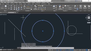 AutoCAD   Introduction to Draw & Modify tools