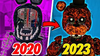 Roblox FMR Ignited Animatronics 2020 VS 2023