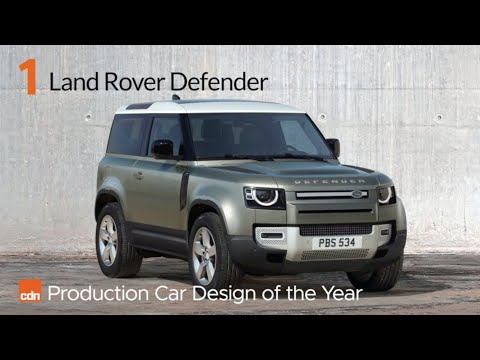 New DEFENDER receives the Car Design News Production Car of the Year award