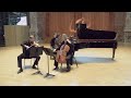 Clara Schumann Piano Trio in G minor Op 17 (Mvt 1) // Friday Lunchtime Concert