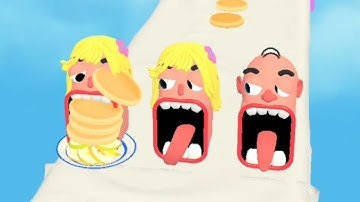 Pancake Run - All Levels (43-45) Gameplay Android,ios