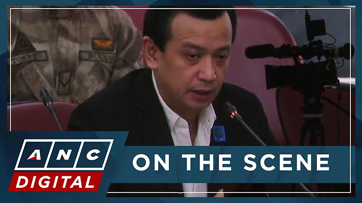 Trillanes: Duterte launched drug war to eliminate competition, protect own drug cartel | ANC