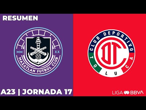 Mazatlan FC Toluca Goals And Highlights