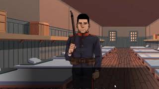 White Otaru Night: Ogata romance route - Golden Kamuy dating sim screenshot 5
