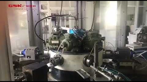 GSK 986Gs CNC system for six-channel multi-station grinding machine