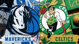 Dallas Mavericks vs. Boston Celtics NBA Finals Game 1, Play By Play Reaction!!!