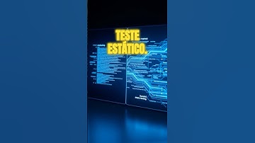 3.1 Noções básicas de Teste Estático