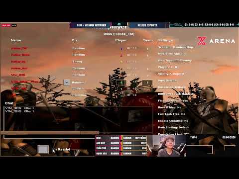 🔥 TRỰC TIẾP AOE: BIBI + VITAMIN vs HELIOS (Random) - 01/04/2026