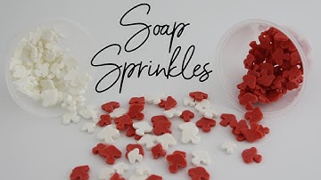 How to Use a Soap Sprinkle Sheet to Create Soap Dough Sprinkles
